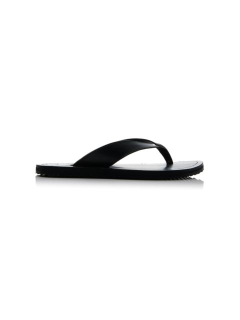 Flora Leather Sandals black