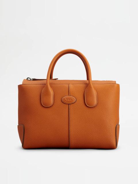 TOD'S DI BAG IN LEATHER SMALL - ORANGE