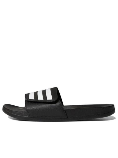 adidas Adilette Comfort Adjustable Slide 'Black White' GZ8951