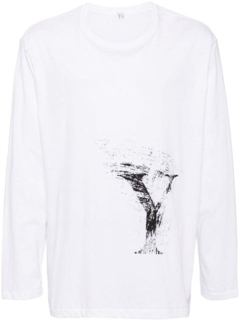 graphic-print cotton T-shirt