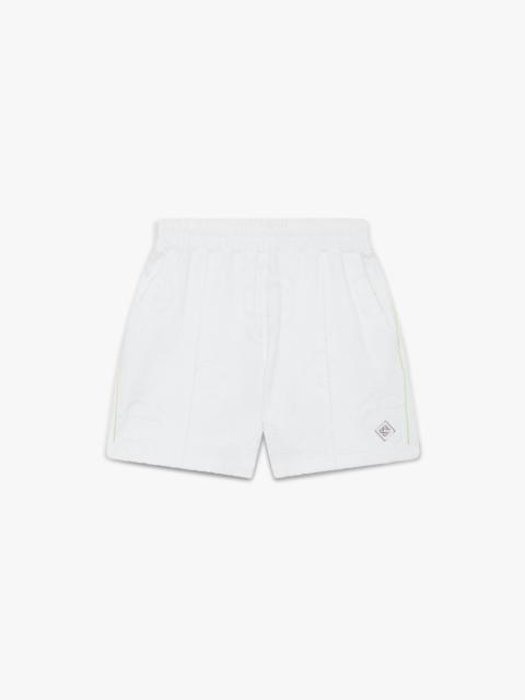 White Towelling Monogram Short | Casablanca Paris