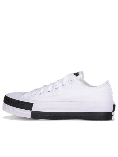 (WMNS) Converse Chuck Taylor All Star Black White Sneakers 568656C