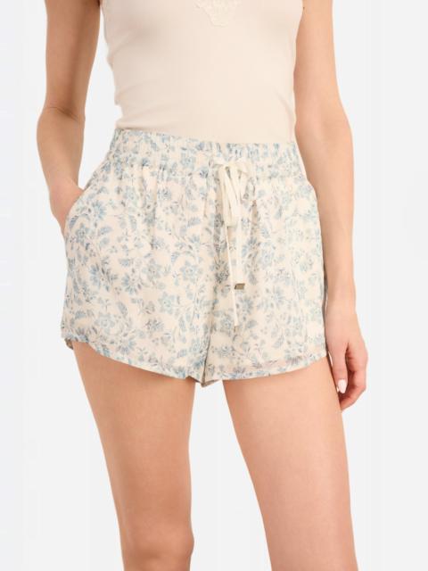 OSLO SILK COTTON SHORT COASTAL PAISLEY