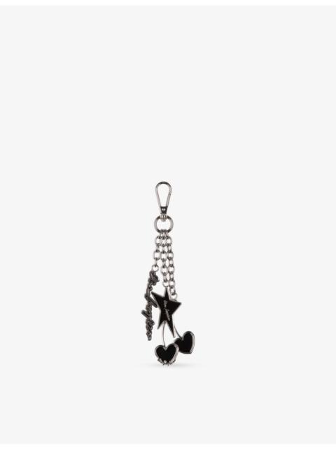 Branded Metal Bag Charm