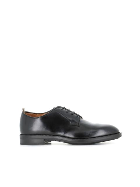 lace-up leather derby shoes