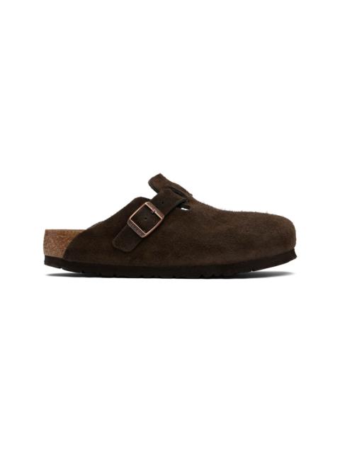 Brown Regular Boston Soft Footbed Slip-on Loafers