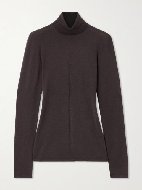 Steinem Cashmere And Silk-blend Turtleneck Sweater