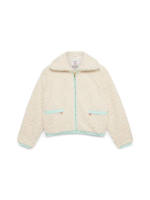 Monogram Jacquard Fleece Jacket