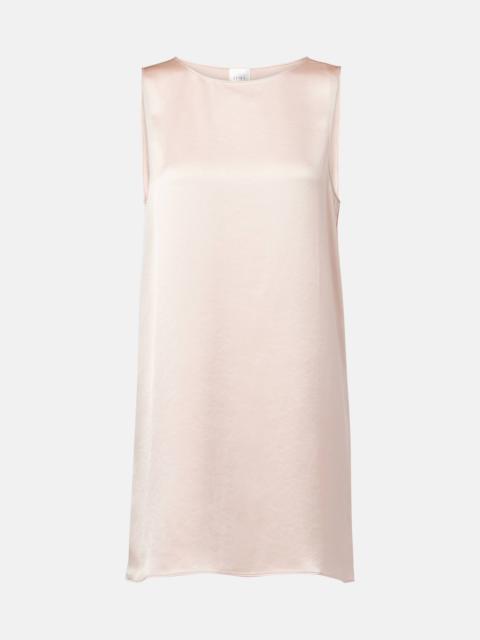 Barb satin minidress