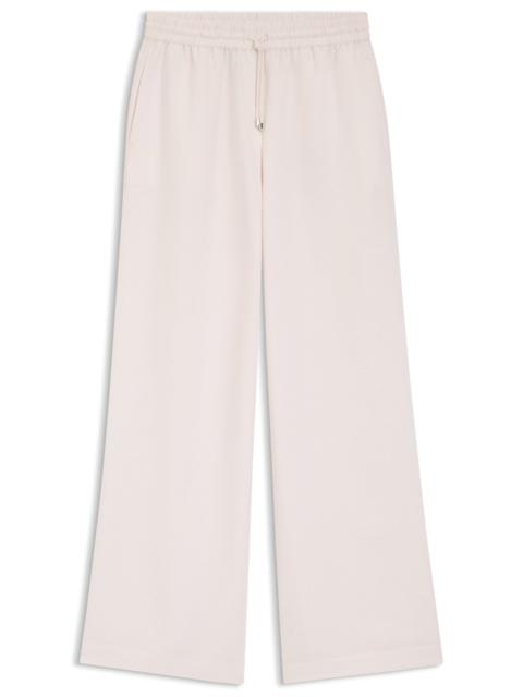 WIDE-LEG TROUSERS WITH ELASTICATED WAISTBAND