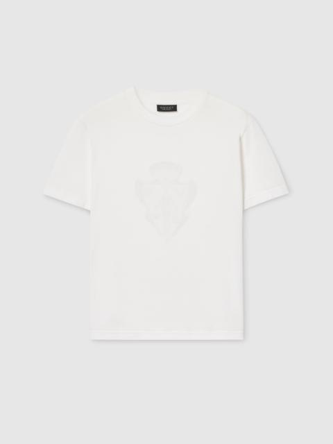 Cotton jersey T-shirt with Gucci crest