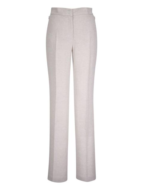 tailored wide-leg trousers