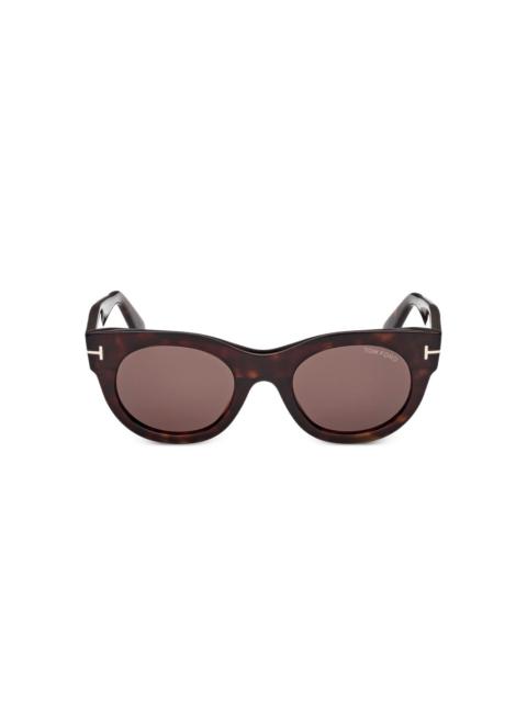 round-frame sunglasses