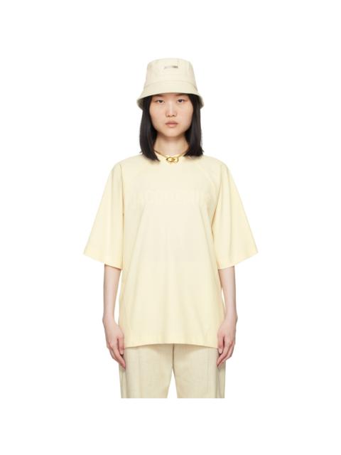 Beige Les Classiques 'Le t-shirt Typo' T-Shirt