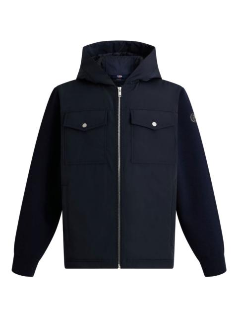 hooded bomber jacket