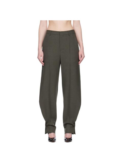 Taupe 'The Button-Hole' Trousers