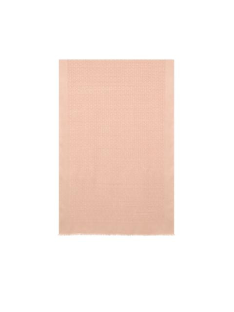 jacquard-logo gancini scarf