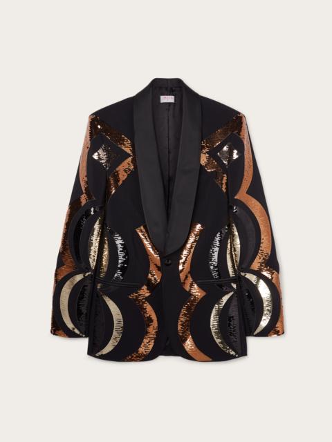 COLLANE OVERSIZED BLAZER EMBROIDERED