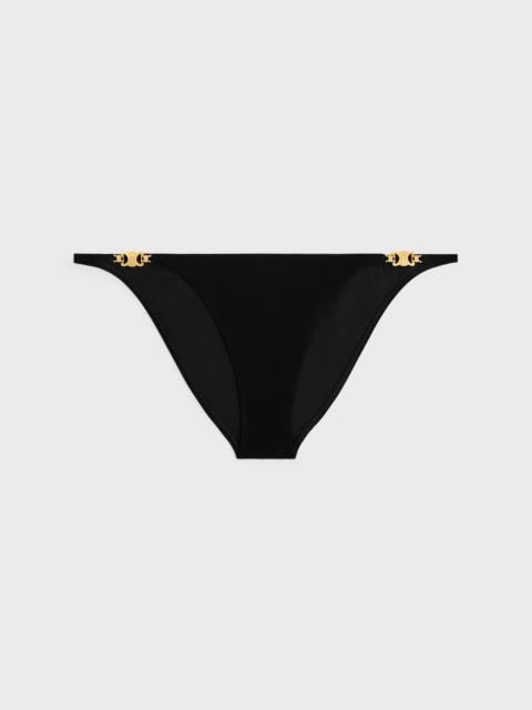 triomphe swimsuit bottom in matte jersey