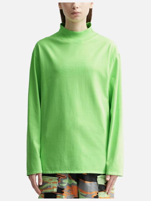 UNISEX MOCK NECK T-SHIRT