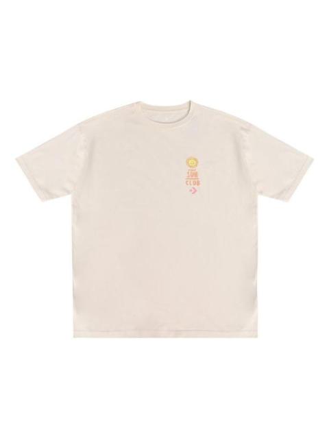 Converse Summer Beach T-Shirt 'Ivory' 10025877-A01