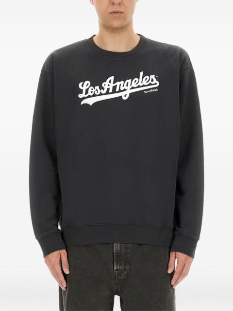 x The LA Dodgers printed logo sweatshirt