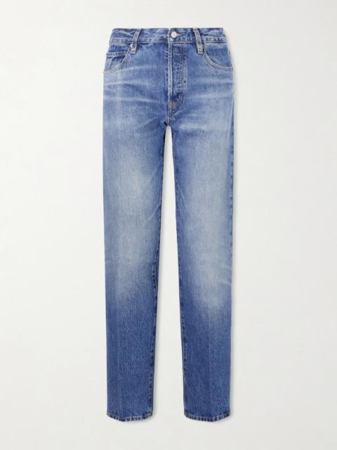 Essential Recycled Mid-rise Straight-leg Jeans
