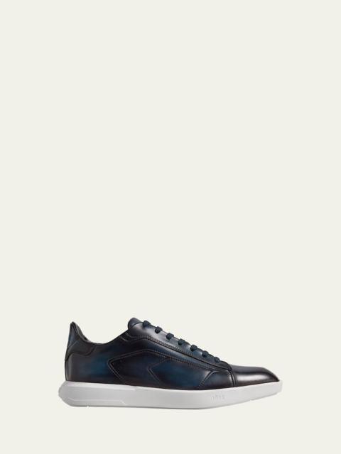 Men's Stellar Leather Low-Top Sneakers