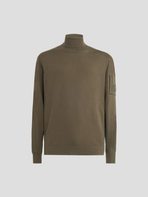 C.P. Company Extafine Merino Wool Roll Neck Knit 