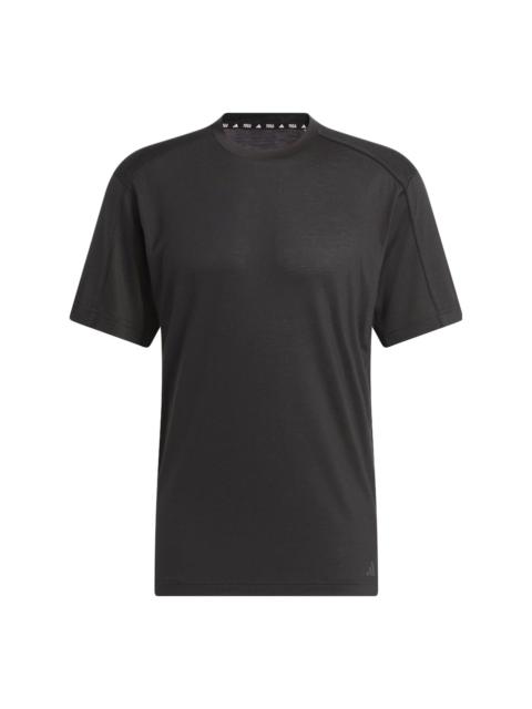 adidas Yoga Training T-Shirt 'Black' IP2358