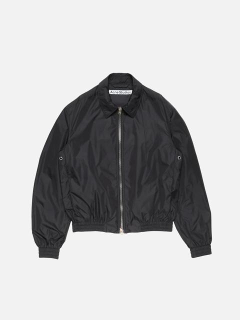 Logo technical jacket - Black