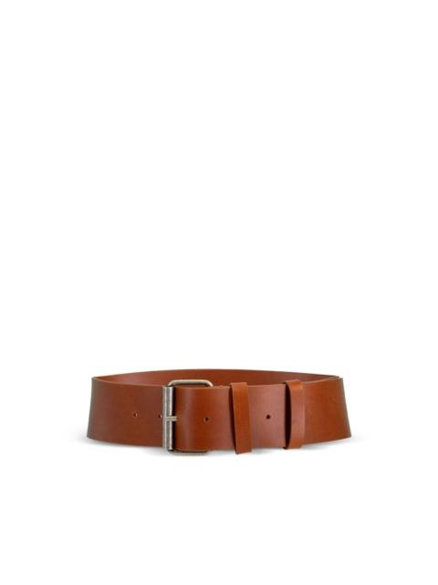 buckled belt