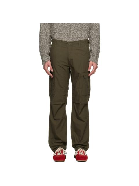Khaki Aviation Cargo Pants