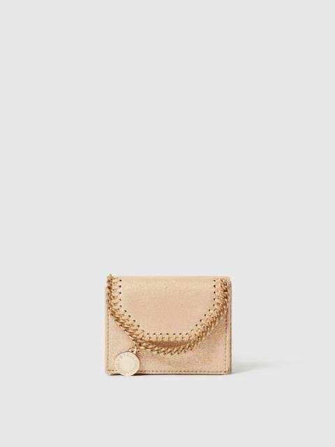 Falabella Metallic Tri-Fold Wallet