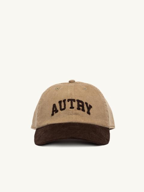 UNISEX TWO-TONE BASEBALL CAP WITH EMBROIDERED LOGO