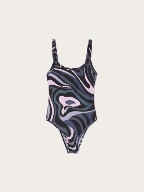 MARMO PRINT SWIMSUIT