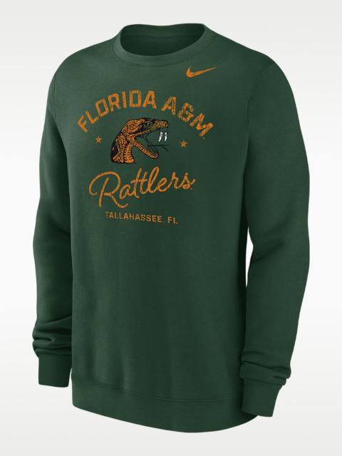 Nike Club Fleece College (Florida A&M University) Men’s Crew-Neck Sweatshirt
