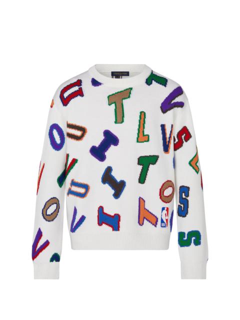 LVxNBA Letters Crewneck