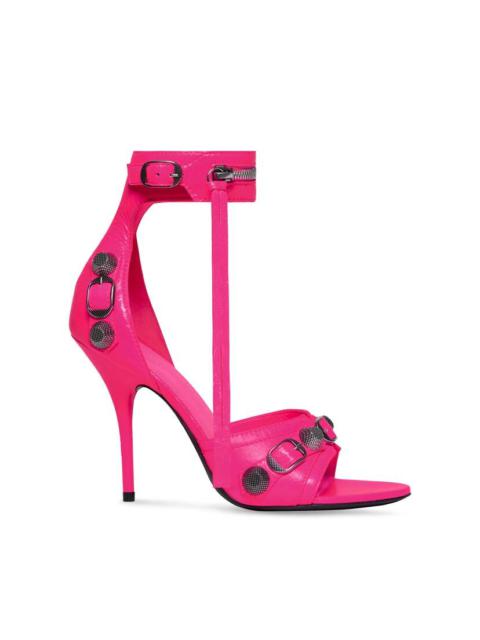 Women's Cagole 110mm Sandal  in Fluo Pink