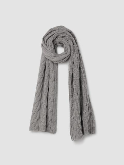 Cotton & Recycled Cashmere Scarf