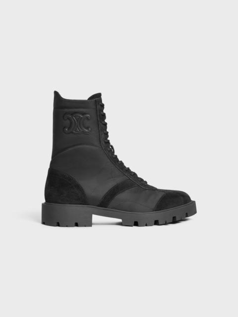 MARGARET BOOT IN Nylon and Suede Calfskin