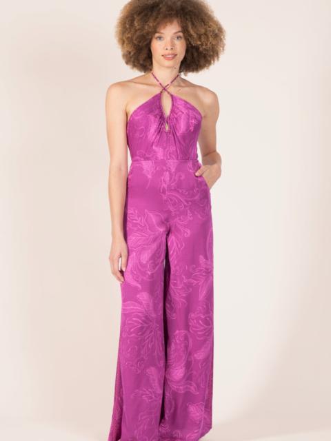 Long Jumpsuit Cilia - Purple Reef