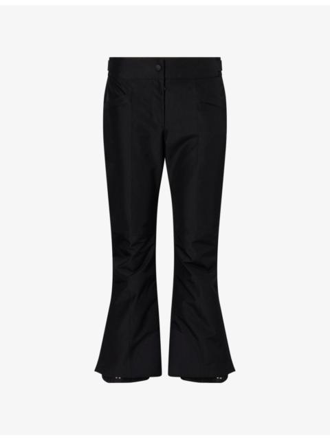 Regular-Fit Flared Woven Ski Trousers