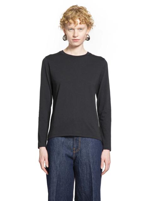 6397 Woman Black T-shirts & Tank Tops