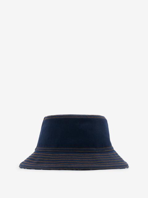 Reversible Denim Bucket Hat