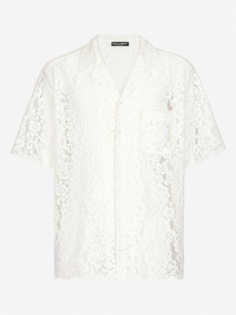 Lace Hawaiian shirt