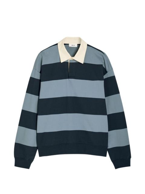 David striped polo shirt