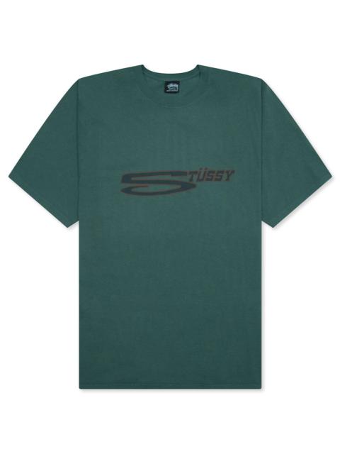 STRETCH PIGMENT DYED TEE - PINE
