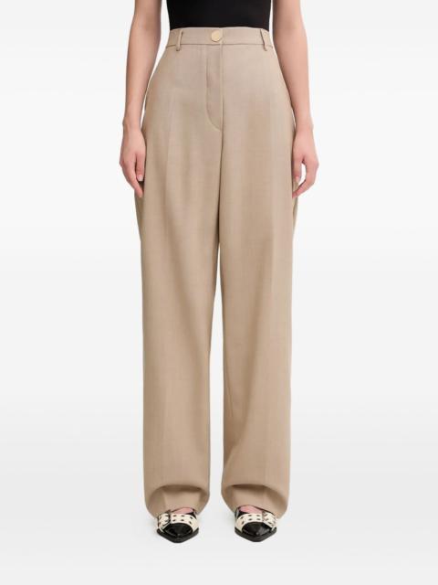 buttoned trousers