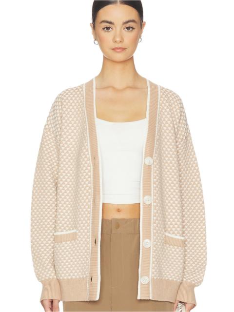 Tarran Stitch Knit Cardigan